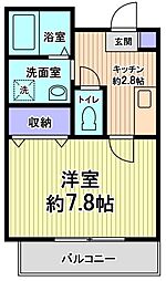 フォレスト・Ｋ 1階/106