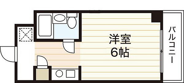 グローバル猫屋（グローバルNEKOYA） 0606｜広島県広島市中区猫屋町(賃貸マンション1K・6階・15.02㎡)の写真 その2