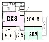 広島市東区矢賀1丁目 2階建 築28年のイメージ