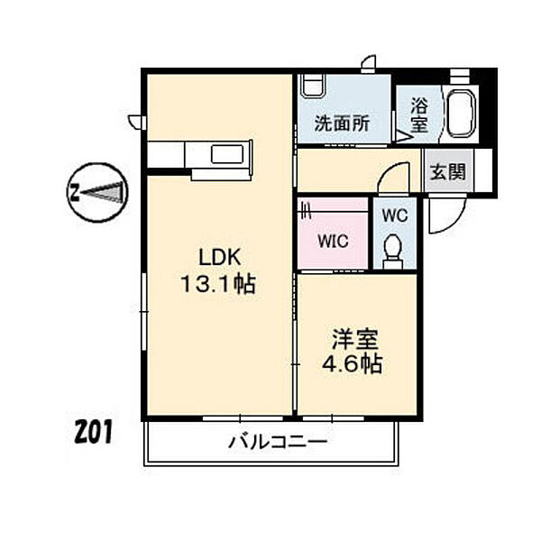 シェソワＳＡＴＳＵＮＯ　　Ｆ棟 ｜広島県広島市安佐南区高取南1丁目(賃貸アパート1LDK・2階・42.88㎡)の写真 その2