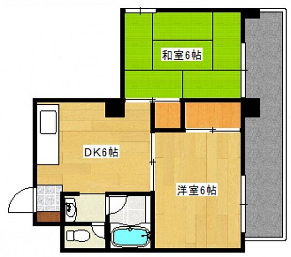 同じ建物の物件間取り写真 - ID:234025405244