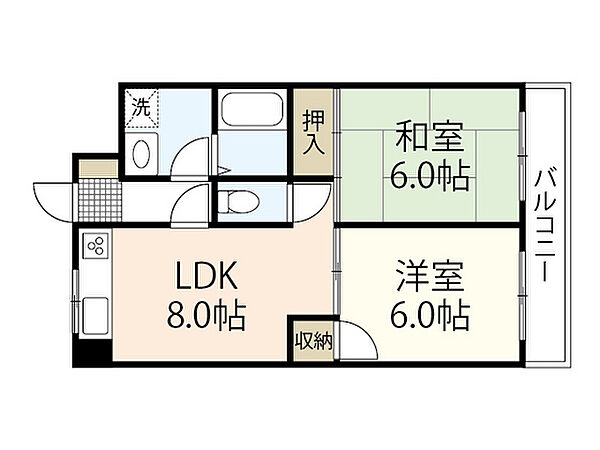 同じ建物の物件間取り写真 - ID:234025499858