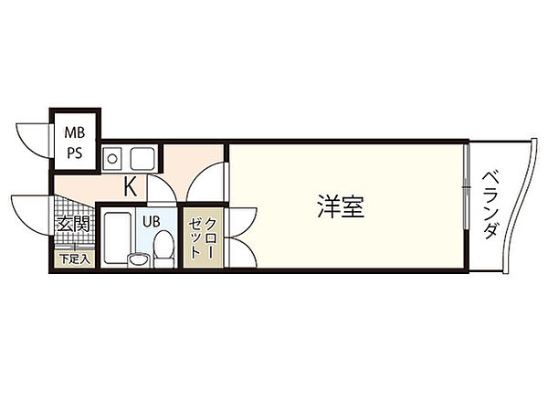 同じ建物の物件間取り写真 - ID:234025858773