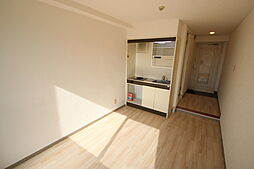 清水ビル 5階ワンルームのリビング/ダイニング