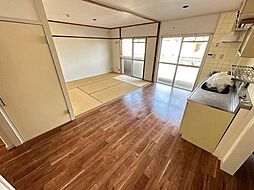 山根マンション 4階3DKのリビング/ダイニング