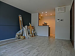 サンハイツ上安　B棟 3LDKのリビング/ダイニング