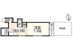 間取図画像 1DK