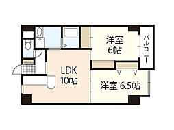 Istyle Funairi 9階2LDKの間取り