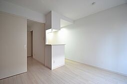 月光矢賀ソレイユサイド参番館 2階1LDKのリビング/ダイニング