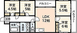 フナイリ井出ビル 4LDKの間取図画像