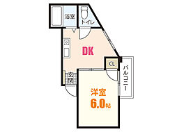 塚村ビル 1Kの間取図画像