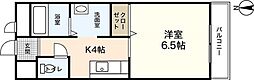 プレシオ・T 1Kの間取図画像