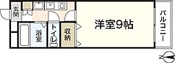 ウインディア宮内 1Kの間取図画像