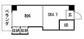 広島市西区南観音町 5階建 築43年のイメージ