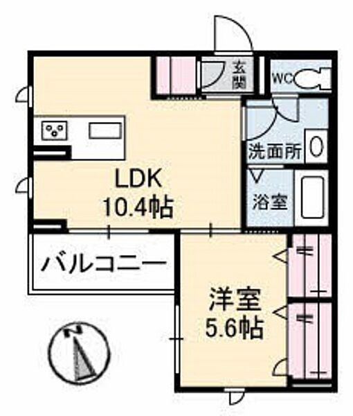 同じ建物の物件間取り写真 - ID:234022530321