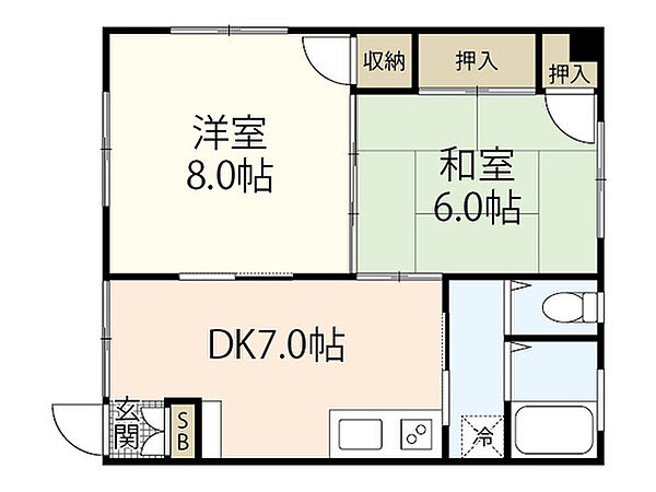 同じ建物の物件間取り写真 - ID:234025455471