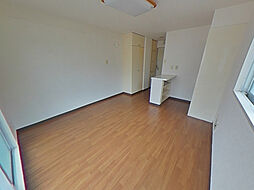 コーポ千鶴 2階ワンルームのリビング/ダイニング