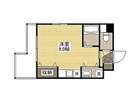 セイコウ光町 9階ワンルームの間取り