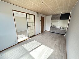 セジュール荒谷川II 2階2DKのリビング/ダイニング