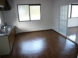 コーポラス道関Ｂ棟 1階3LDKのリビング/ダイニング