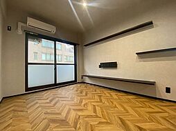 ディライト楽々園 4階ワンルームのリビング/ダイニング