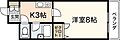 ステューディオ長束4階4.2万円