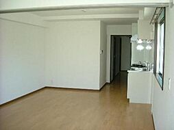 ボンシャンス 2階1LDKのリビング/ダイニング