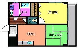 間取図画像 2DK