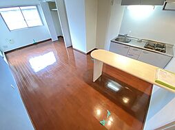 デルタ幟町 2階1DKのリビング/ダイニング