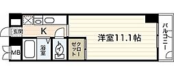 大手町森野ビル 1Kの間取図画像