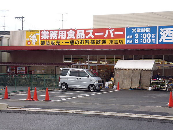 画像17:スーパー「業務用食品スーパー東雲店まで872ｍ」
