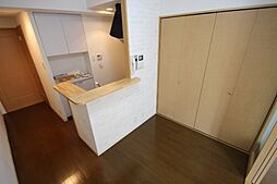 グラビスコート八丁堀 10階1DKのリビング/ダイニング