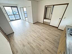 セジュール中村　B棟 1階2LDKのリビング/ダイニング