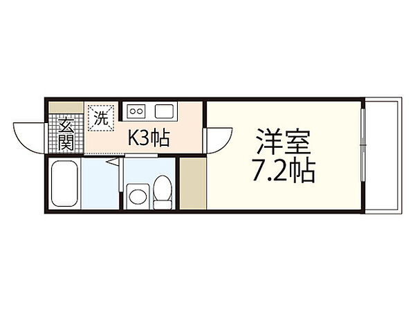 同じ建物の物件間取り写真 - ID:234025703711