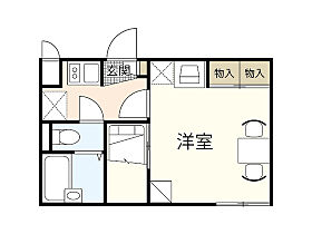 広島県安芸郡府中町石井城1丁目（賃貸アパート1K・2階・19.87㎡） その2