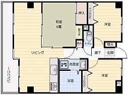EFT-牛田東 3階3LDKの間取り