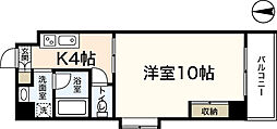 Ｐｅｎｓｉｏｎ南千田西町 3階1Kの間取り