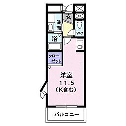 間取図画像 ワンルーム