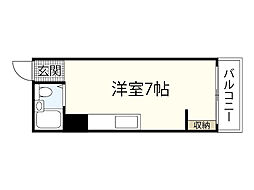 間取図画像 ワンルーム