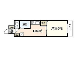 間取図画像 1DK