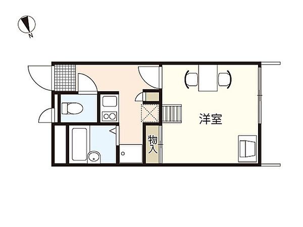 同じ建物の物件間取り写真 - ID:234023019244