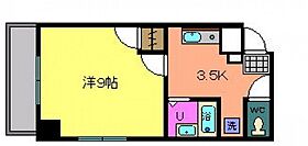 エトワール西村  ｜ 広島県広島市西区楠木町1丁目（賃貸マンション1K・4階・26.46㎡） その2