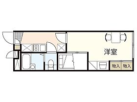 レオパレスＧＯＬＤ　ＣＯＩＮ  ｜ 広島県広島市安佐南区大町東1丁目（賃貸アパート1K・1階・22.35㎡） その2