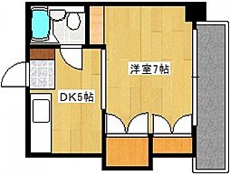 間取図画像 1DK
