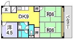 間取図画像 3DK