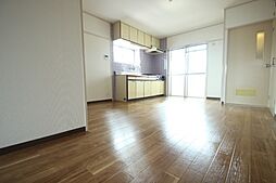 金谷コーポ 3階2LDKのリビング/ダイニング