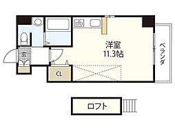 間取図画像 ワンルーム