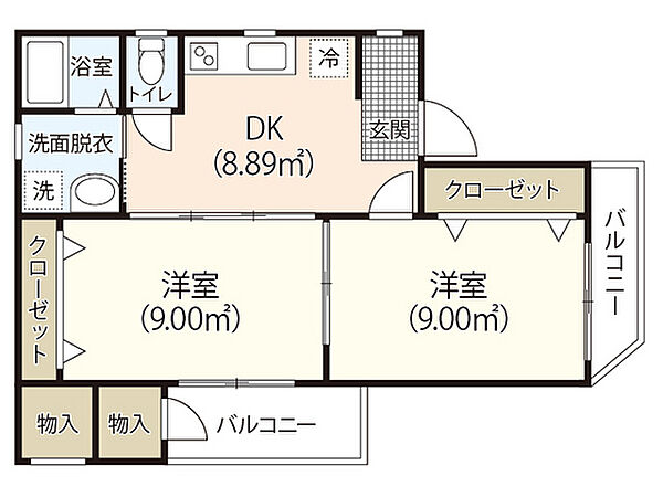 画像2:間取