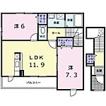 広島市東区福田2丁目 2階建 築17年のイメージ