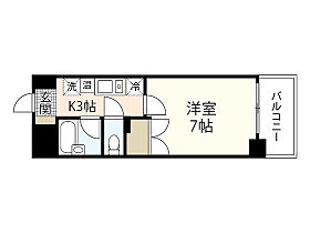 エミネンスオクダ  ｜ 広島県広島市西区横川町3丁目（賃貸マンション1K・5階・23.37㎡） その2